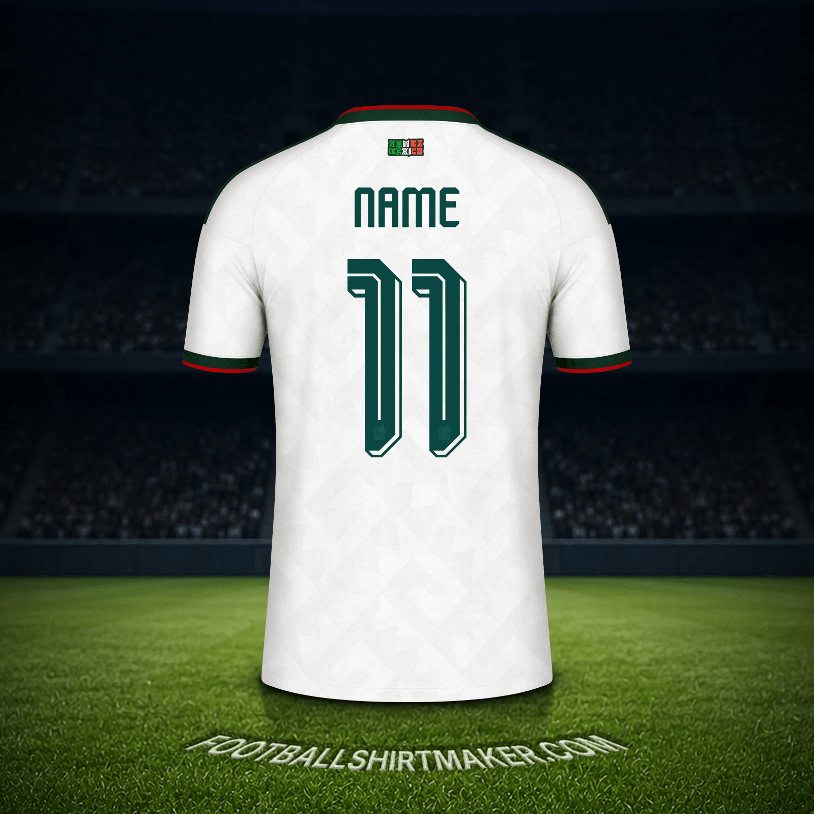 Trikot Mexiko Weltmeisterschaft 2026 Auswärts -  name - 11