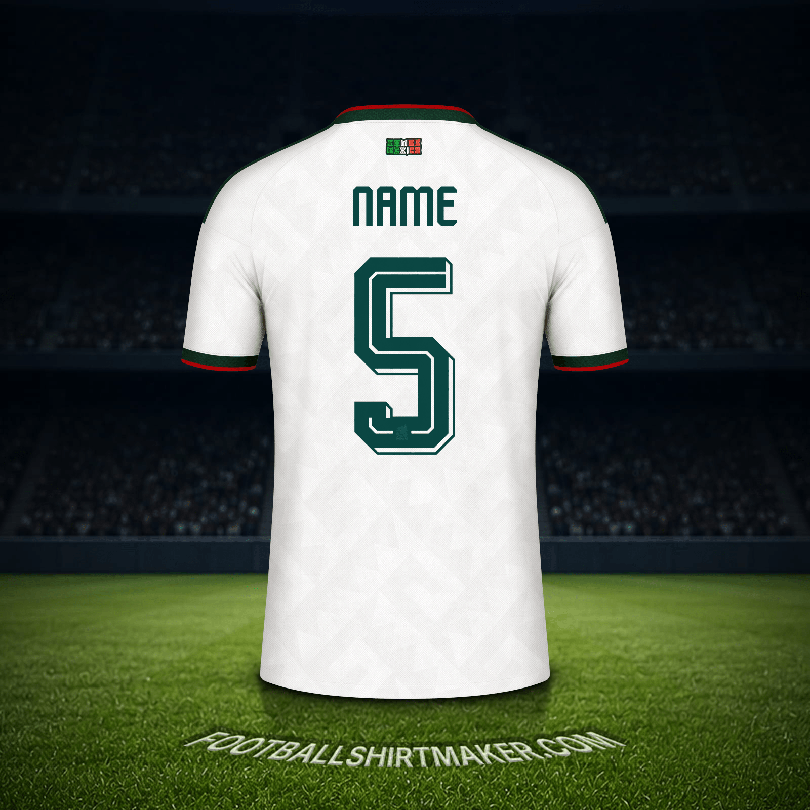 Trikot Mexiko Weltmeisterschaft 2026 Auswärts -  name - 5
