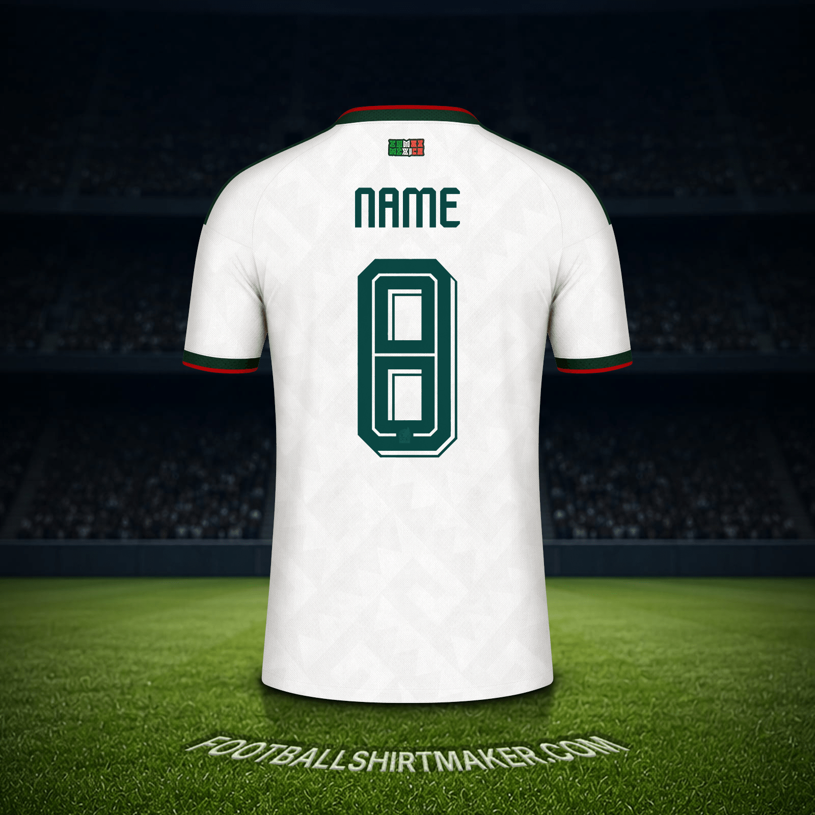 Jersey Mexico World Cup 2026 Away -  name - 8