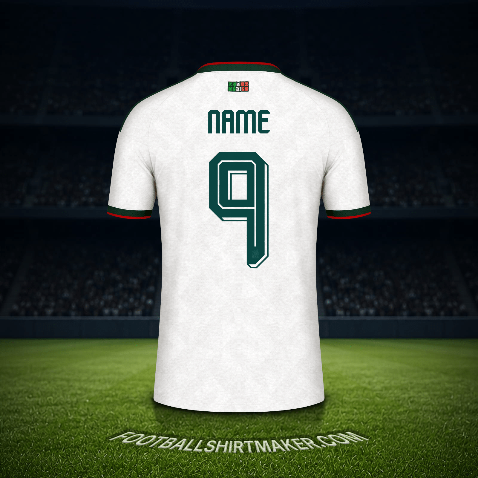 Trikot Mexiko Weltmeisterschaft 2026 Auswärts -  name - 9