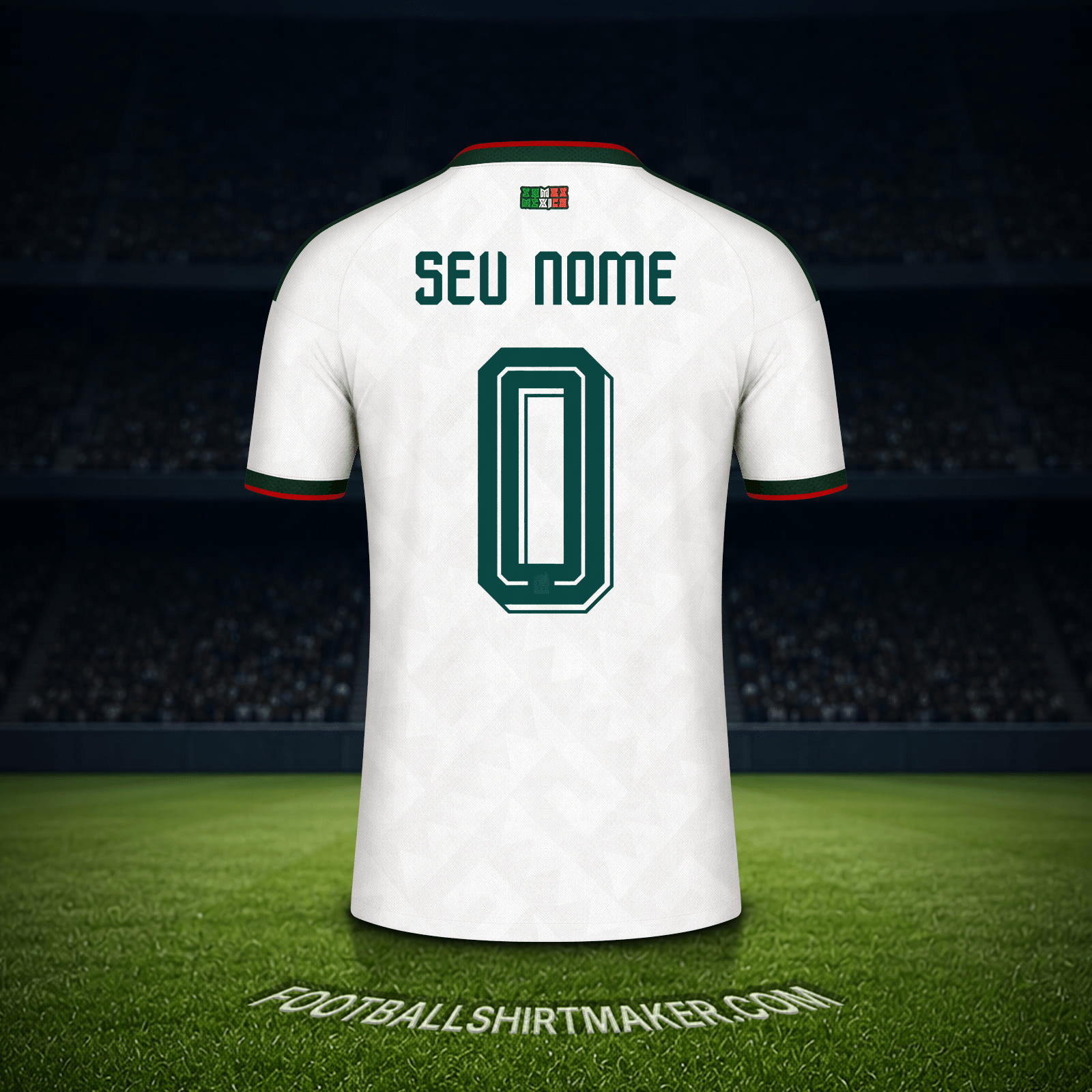 Camisa México Copa do Mundo 2026 Alternativa -  seu nome - 0