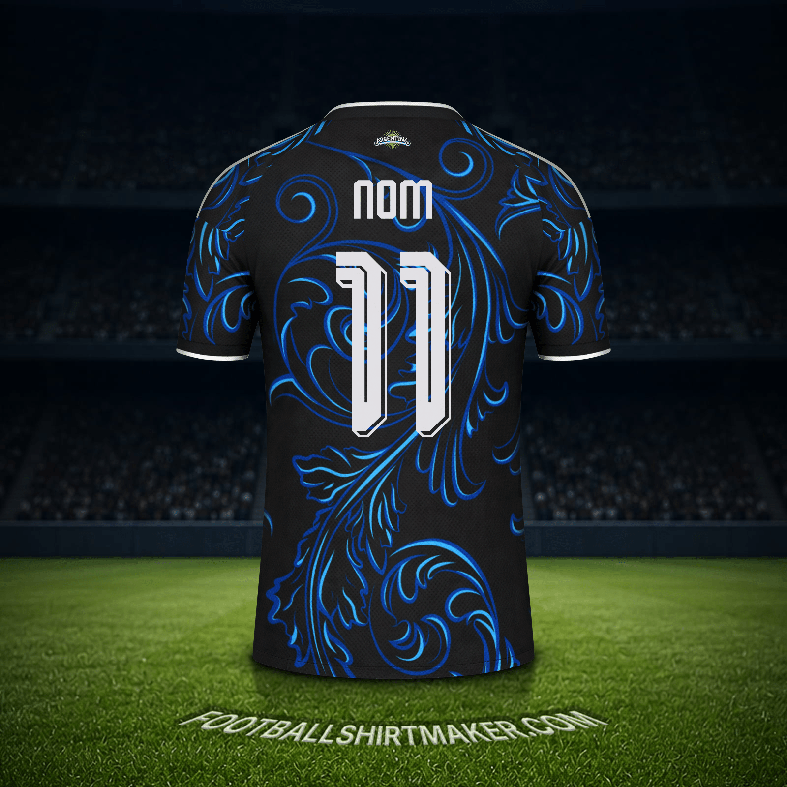 Maillot Argentine Coupe du monde 2026 Extérieur -  nom - 11