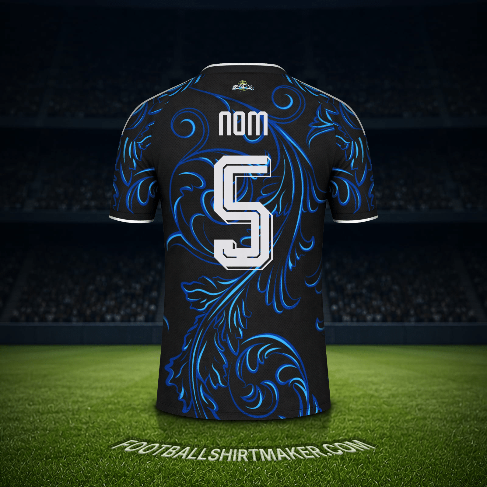 Maillot Argentine Coupe du monde 2026 Extérieur -  nom - 5