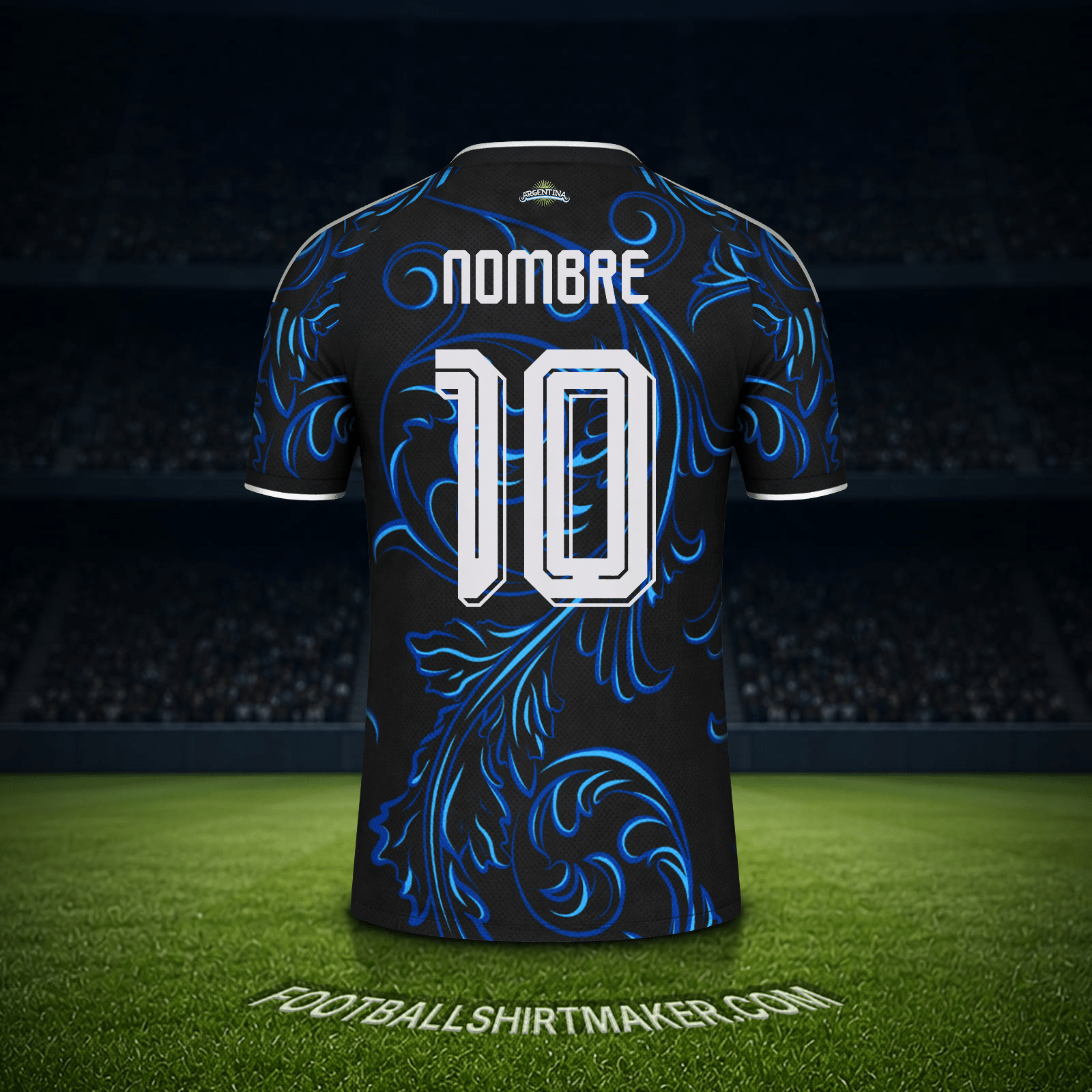 Camiseta Argentina Mundial 2026 Visita -  nombre - 10