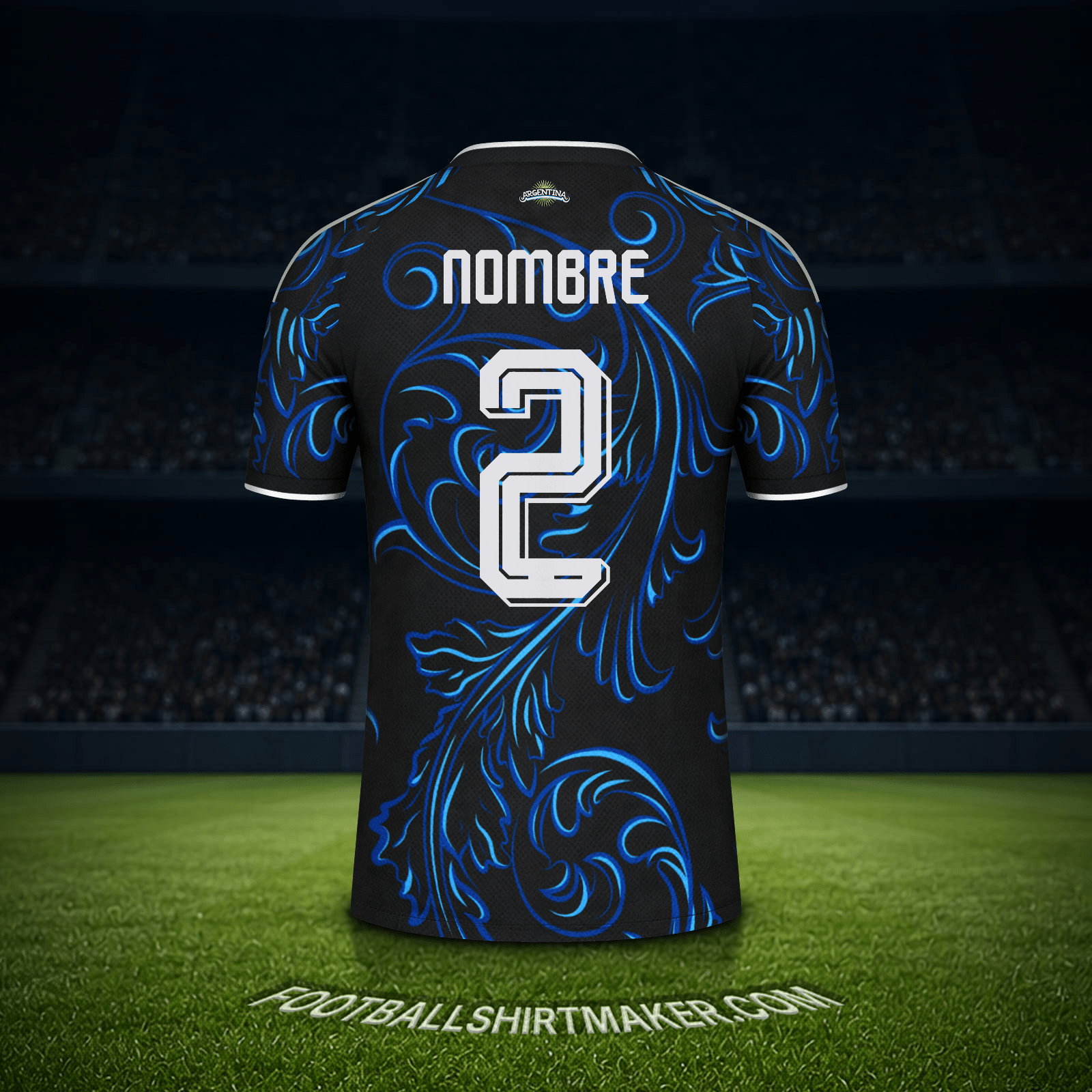 Jersey Argentina Mundial 2026 Visita -  nombre - 2