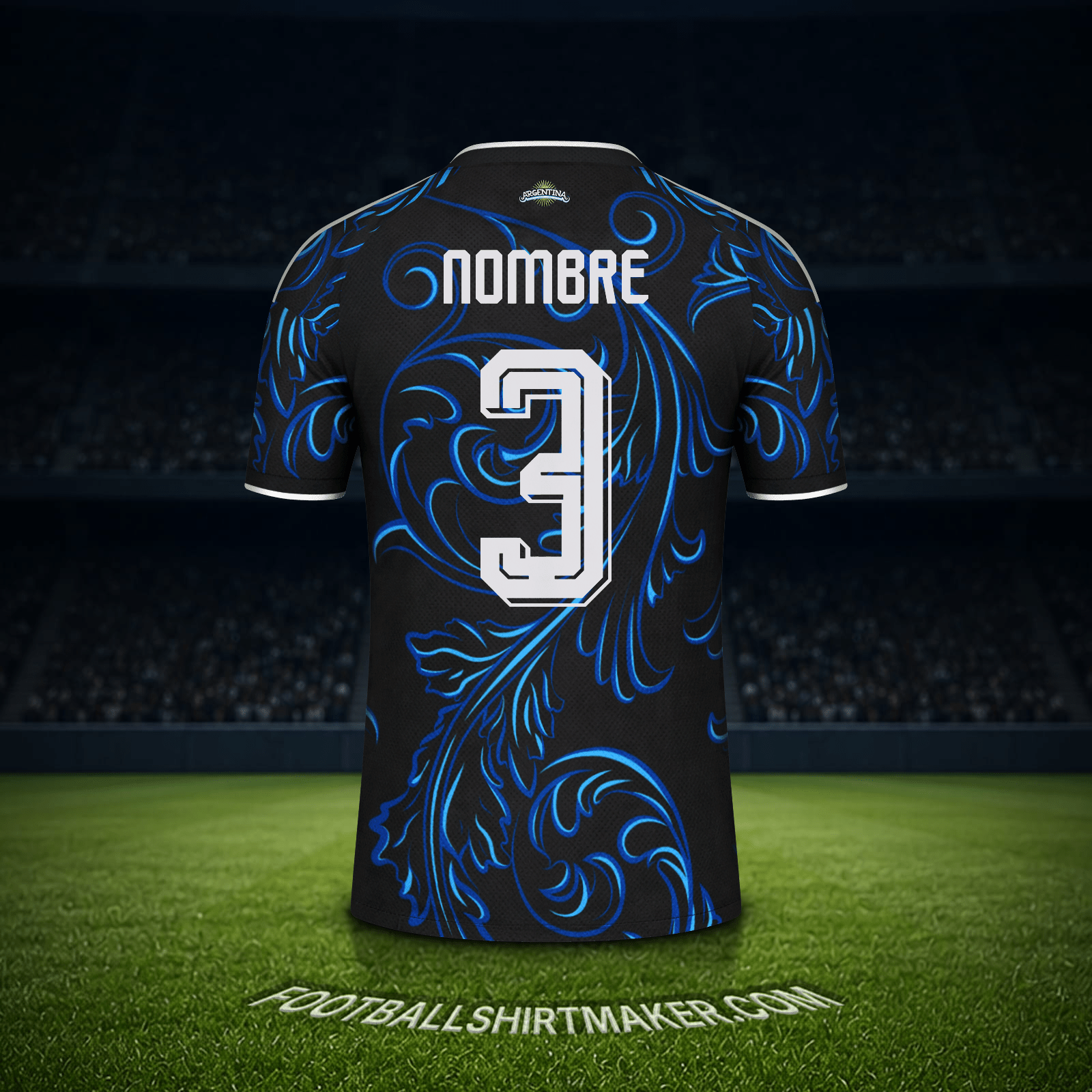 Jersey Argentina Mundial 2026 Visita -  nombre - 3