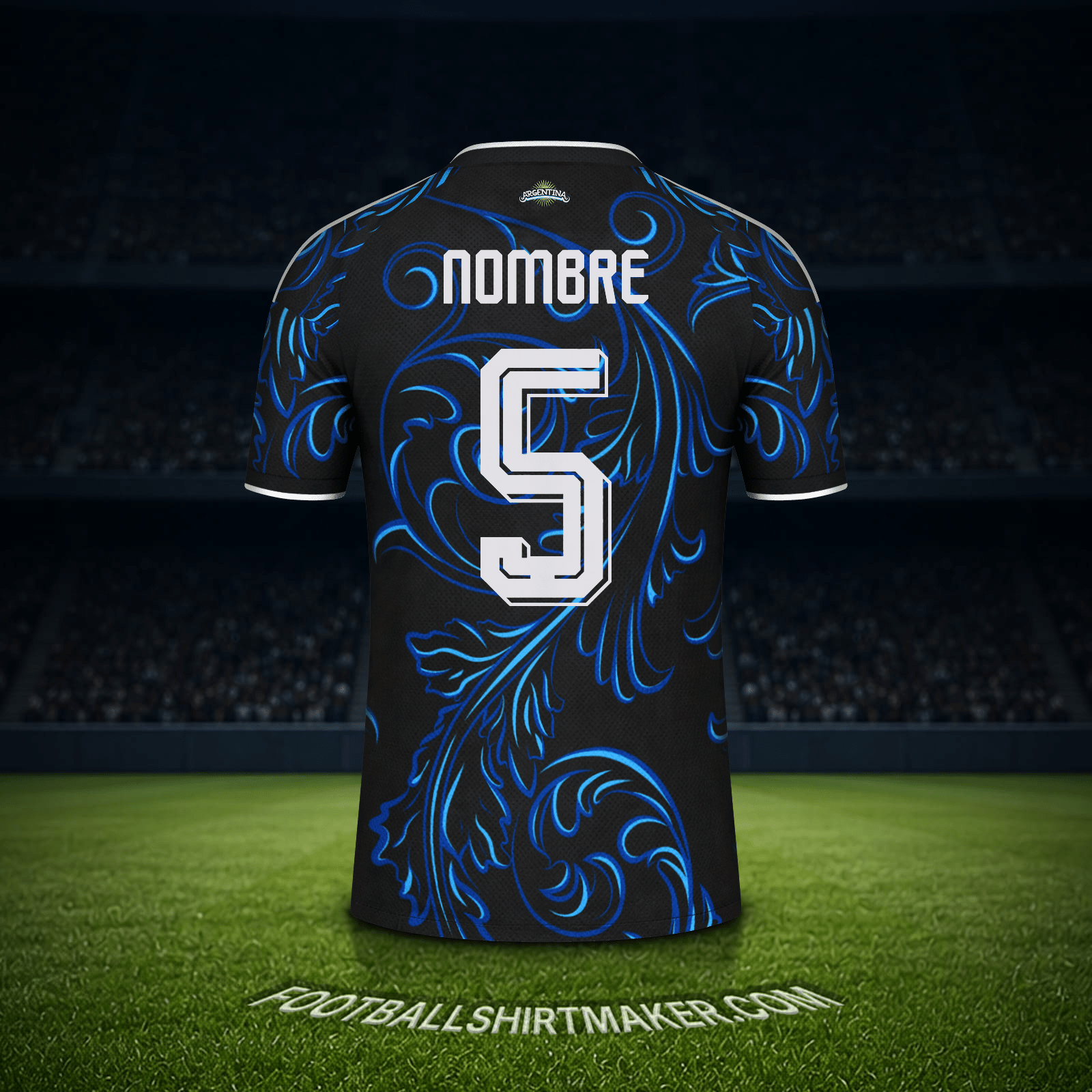 Jersey Argentina Mundial 2026 Visita -  nombre - 5