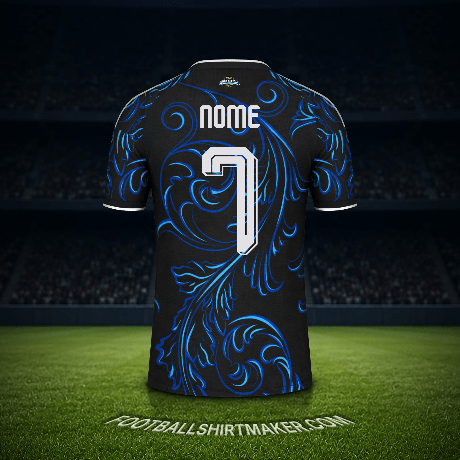 Maglia Argentina Mondiali 2026 Seconda -  nome - 7