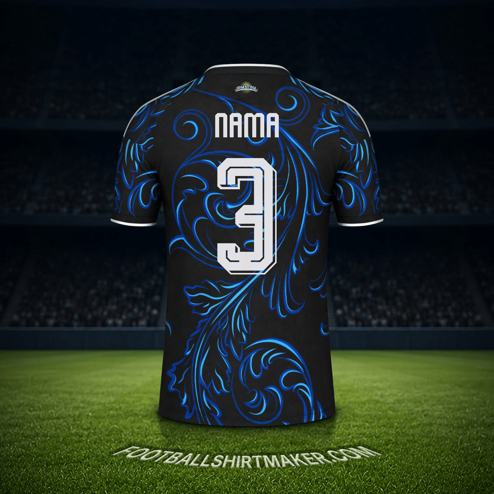 Jersey Argentina Piala Dunia 2026 Alternatif -  nama - 3