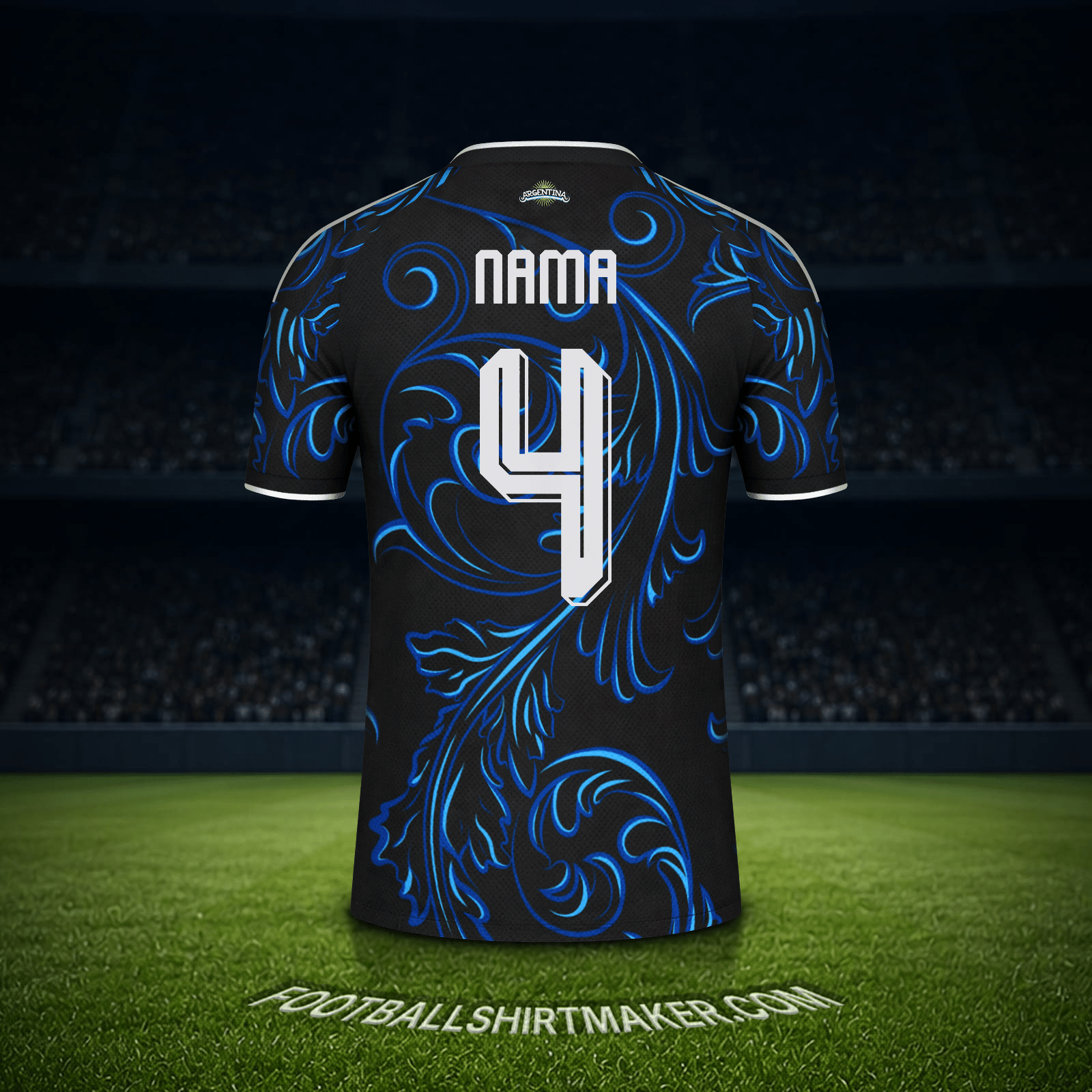 Jersey Argentina Piala Dunia 2026 Alternatif -  nama - 4
