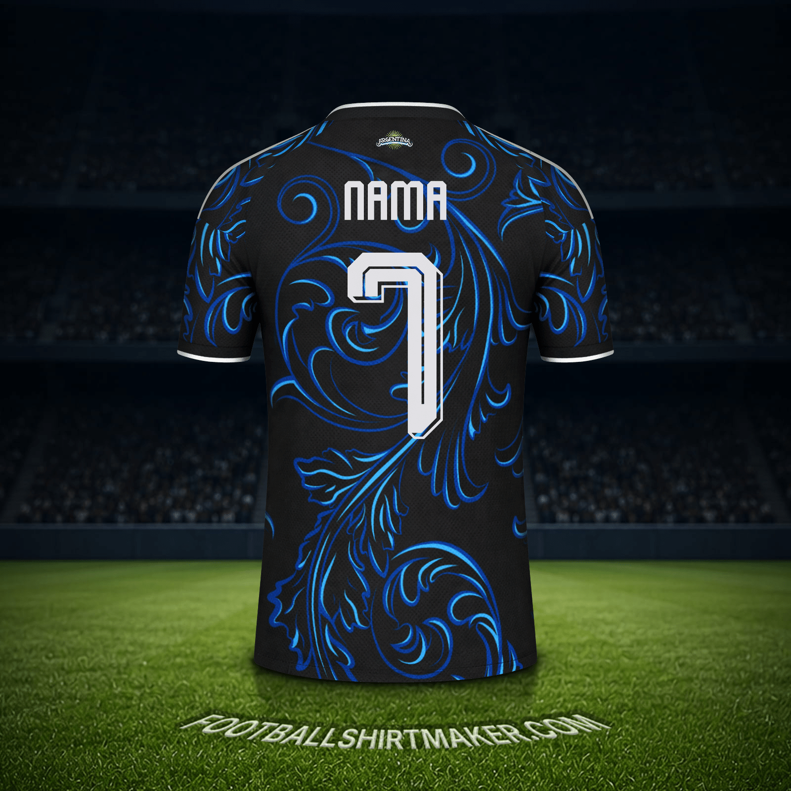 Jersey Argentina Piala Dunia 2026 Alternatif -  nama - 7
