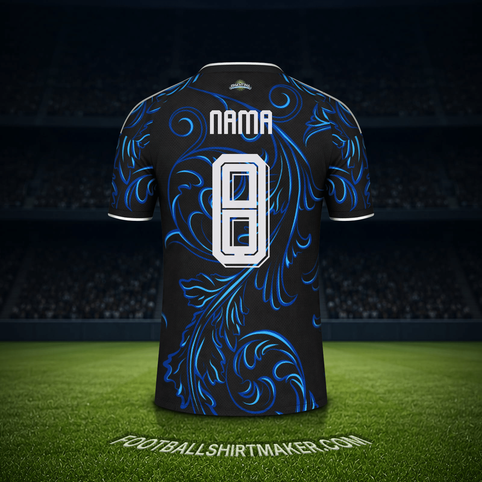 Jersey Argentina Piala Dunia 2026 Alternatif -  nama - 8