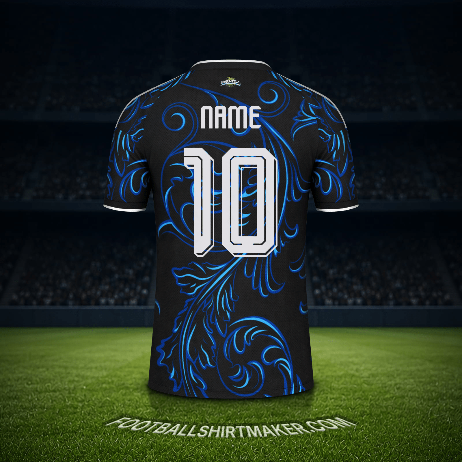 Trikot Argentinien Weltmeisterschaft 2026 Auswärts -  name - 10