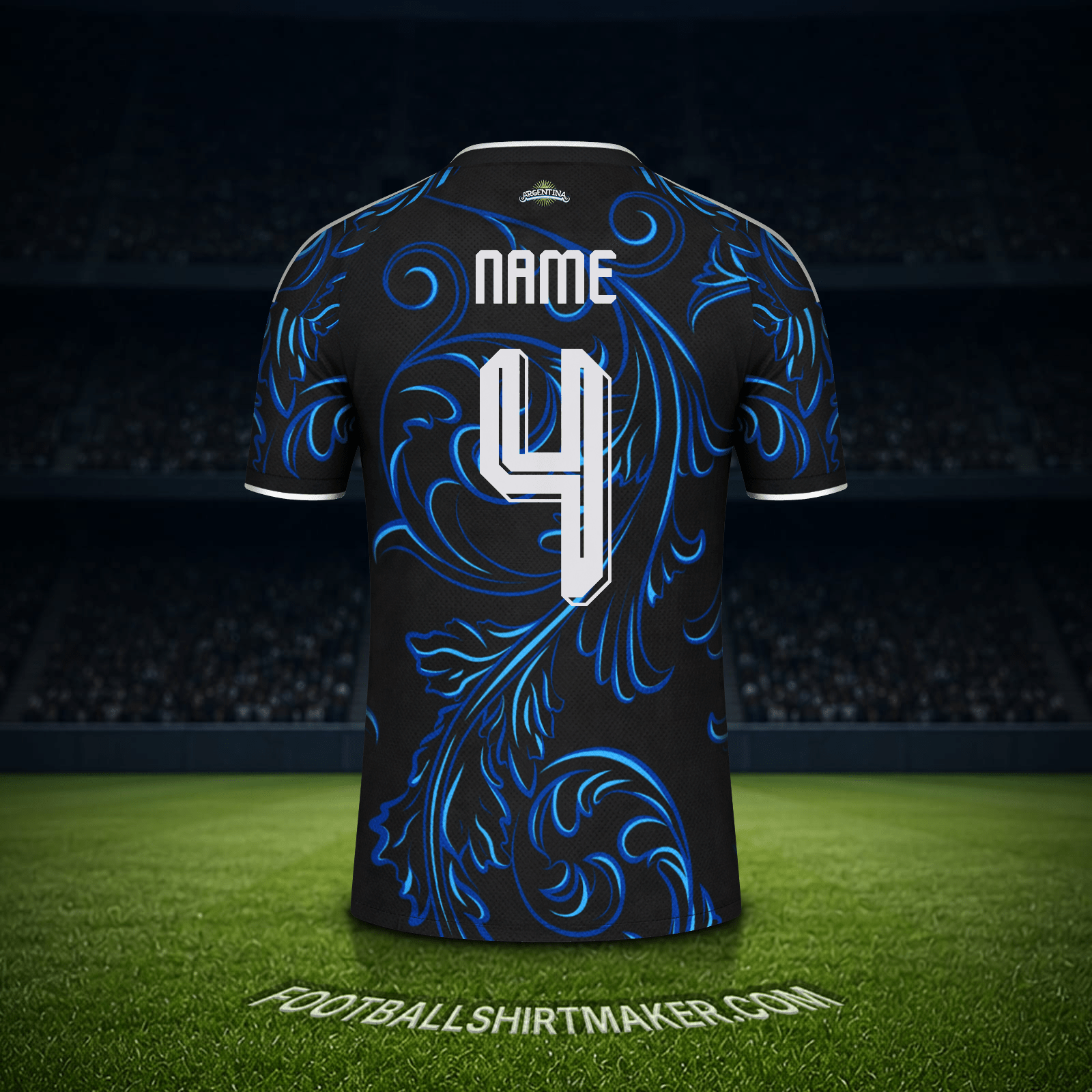 Trikot Argentinien Weltmeisterschaft 2026 Auswärts -  name - 4