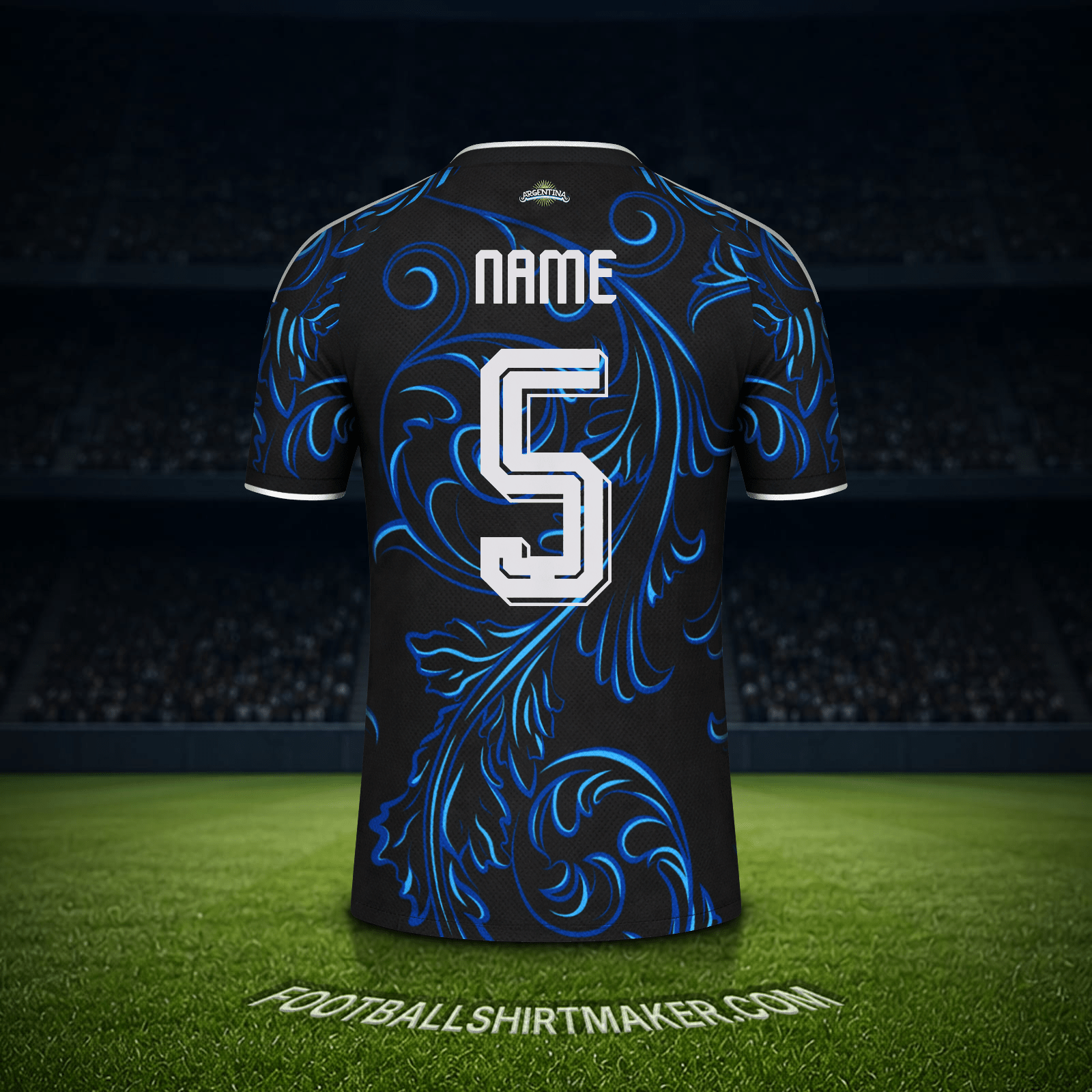 Trikot Argentinien Weltmeisterschaft 2026 Auswärts -  name - 5