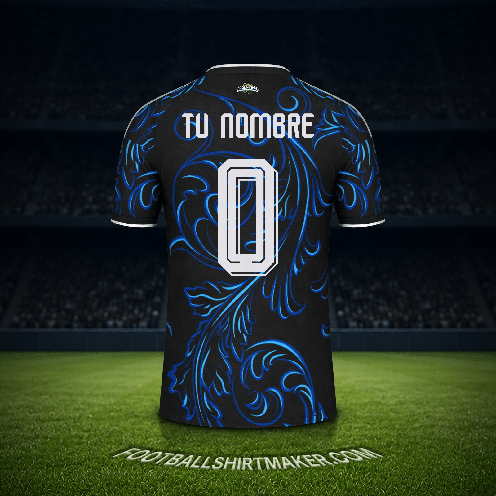Jersey Argentina Mundial 2026 Visita -  tu nombre - 0
