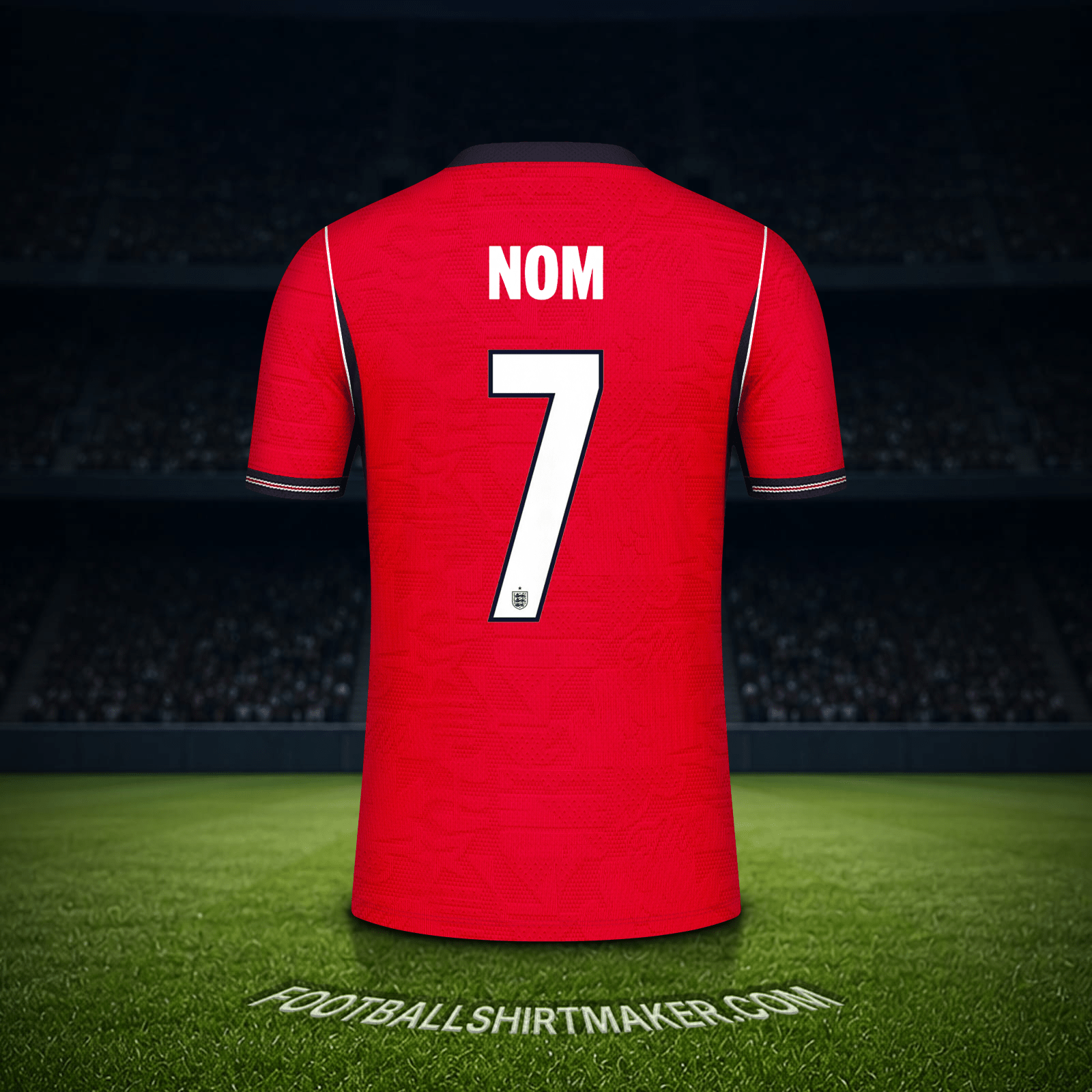 Maillot Angleterre Coupe du monde 2026 Extérieur -  nom - 7