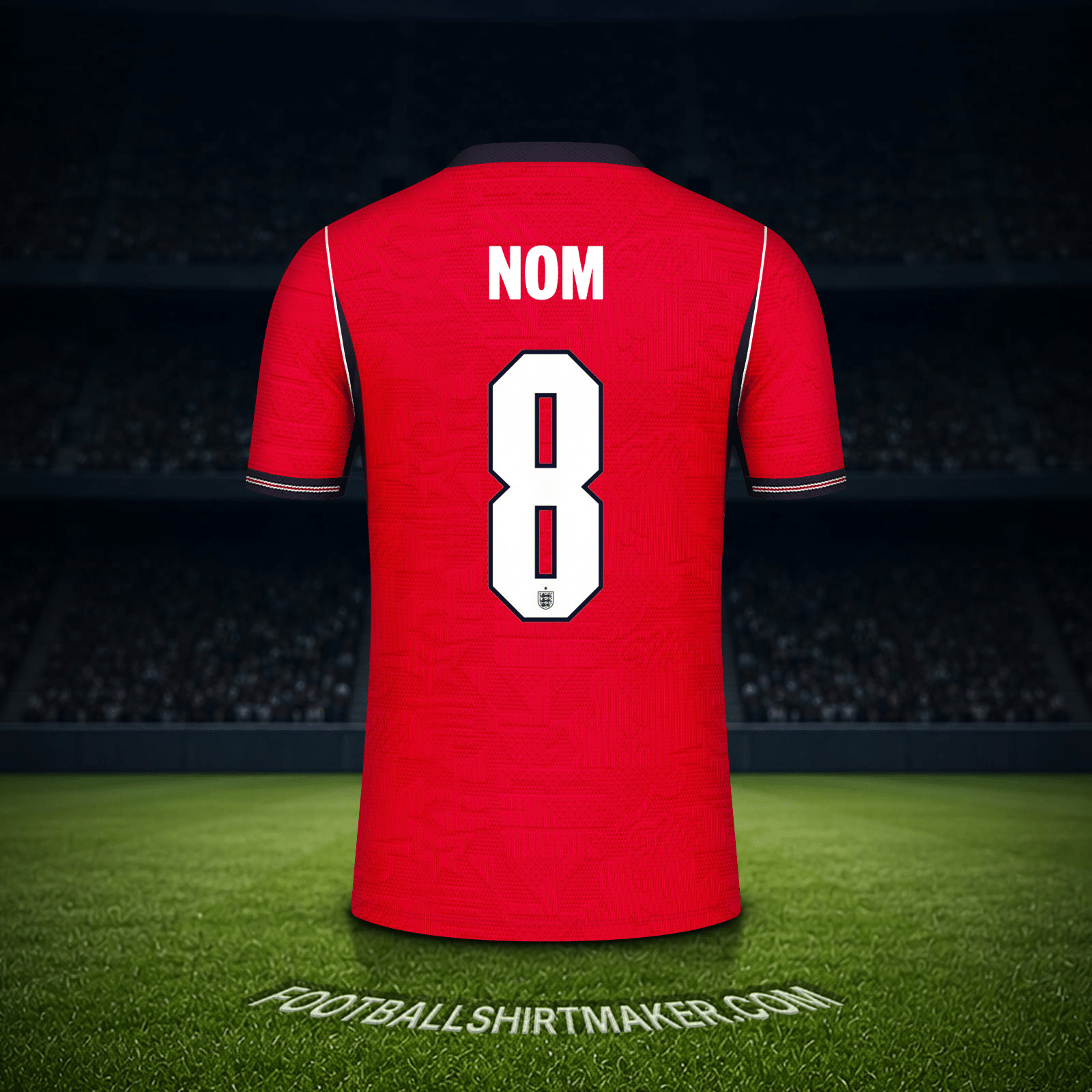 Maillot Angleterre Coupe du monde 2026 Extérieur -  nom - 8