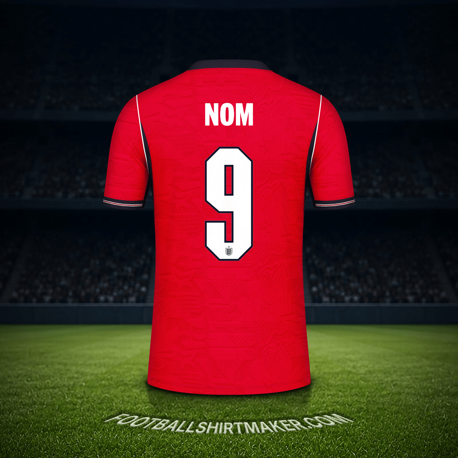 Maillot Angleterre Coupe du monde 2026 Extérieur -  nom - 9