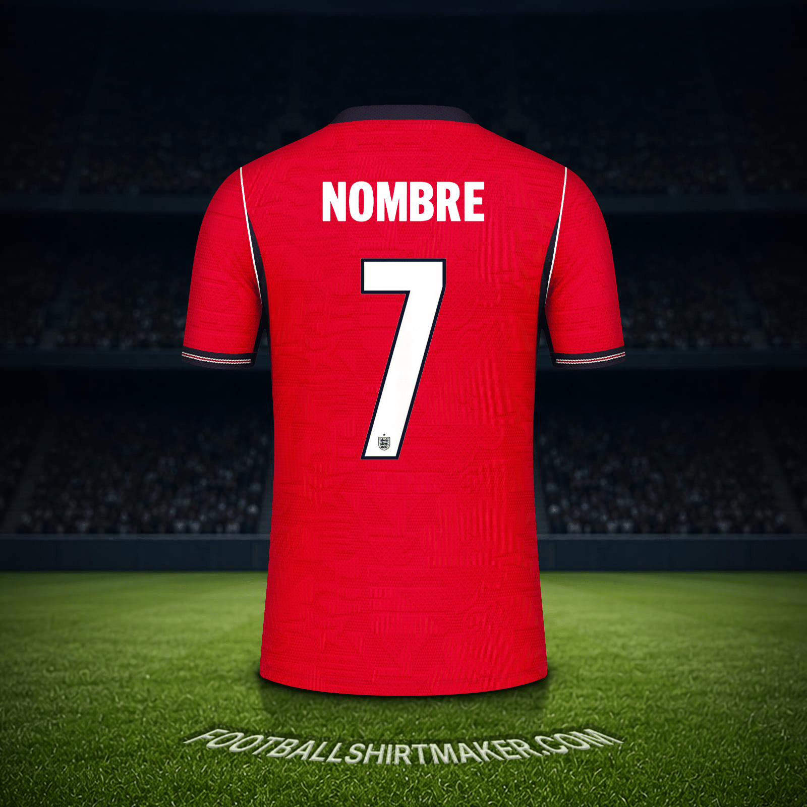 Camiseta Inglaterra Mundial 2026 Visita -  nombre - 7