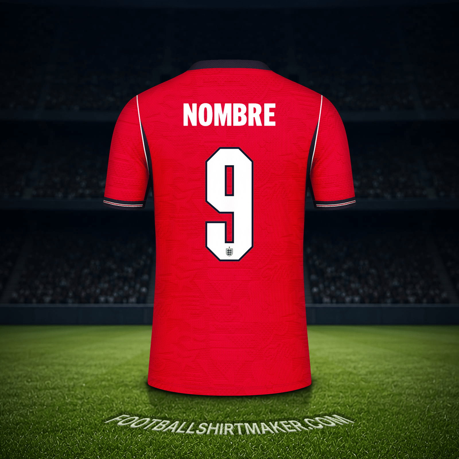 Camiseta Inglaterra Mundial 2026 Visita -  nombre - 9