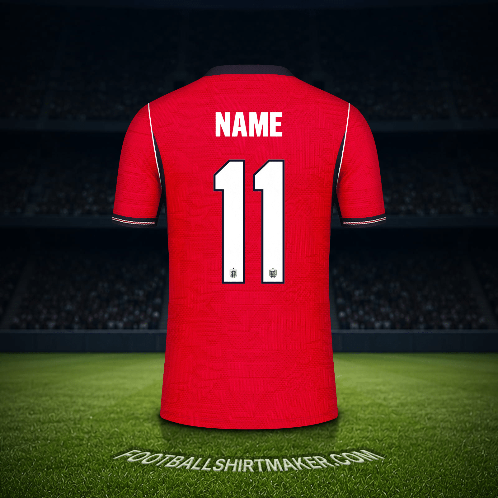 Trikot England Weltmeisterschaft 2026 Auswärts -  name - 11