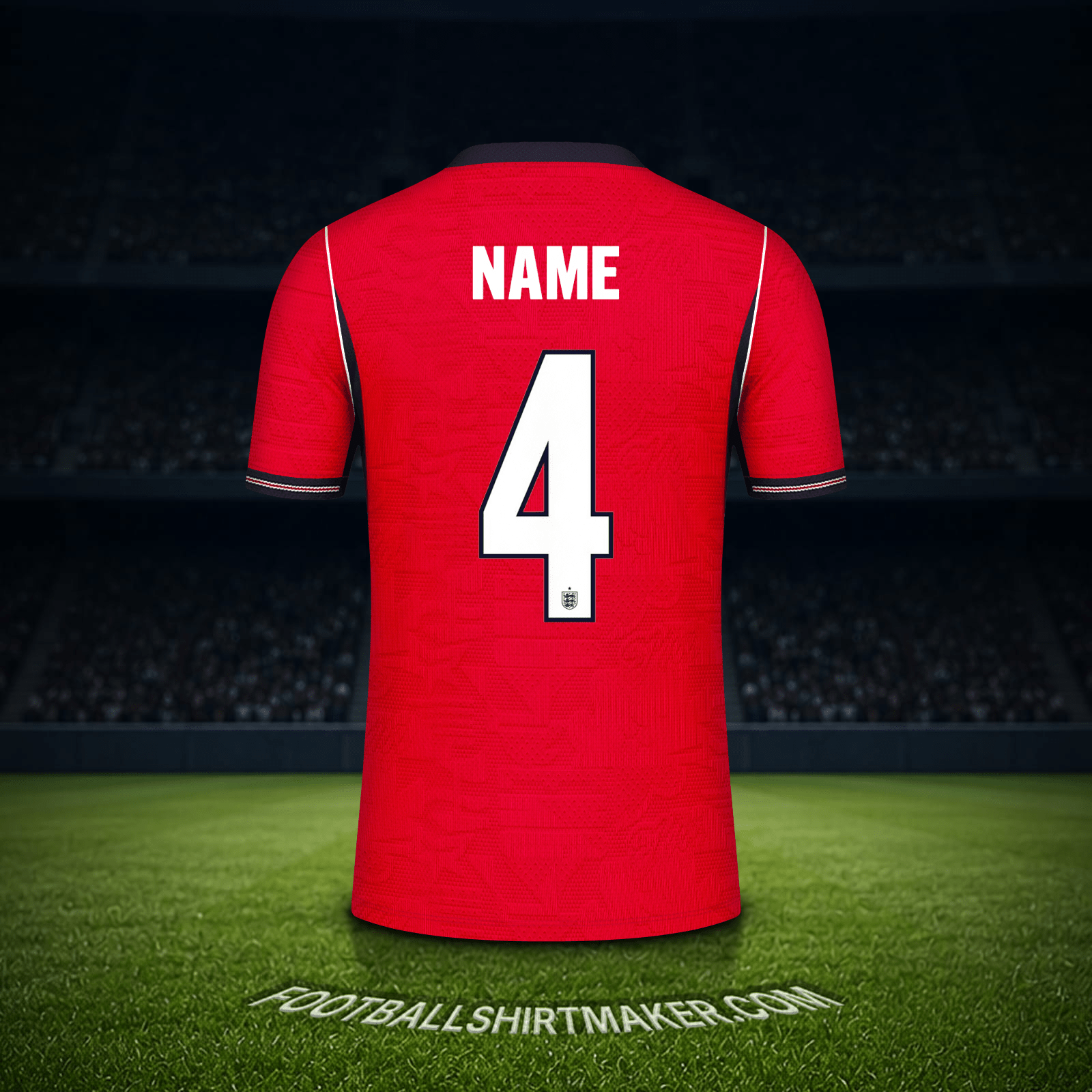 Trikot England Weltmeisterschaft 2026 Auswärts -  name - 4