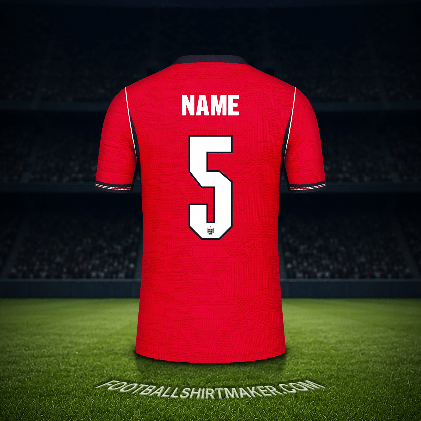 Trikot England Weltmeisterschaft 2026 Auswärts -  name - 5
