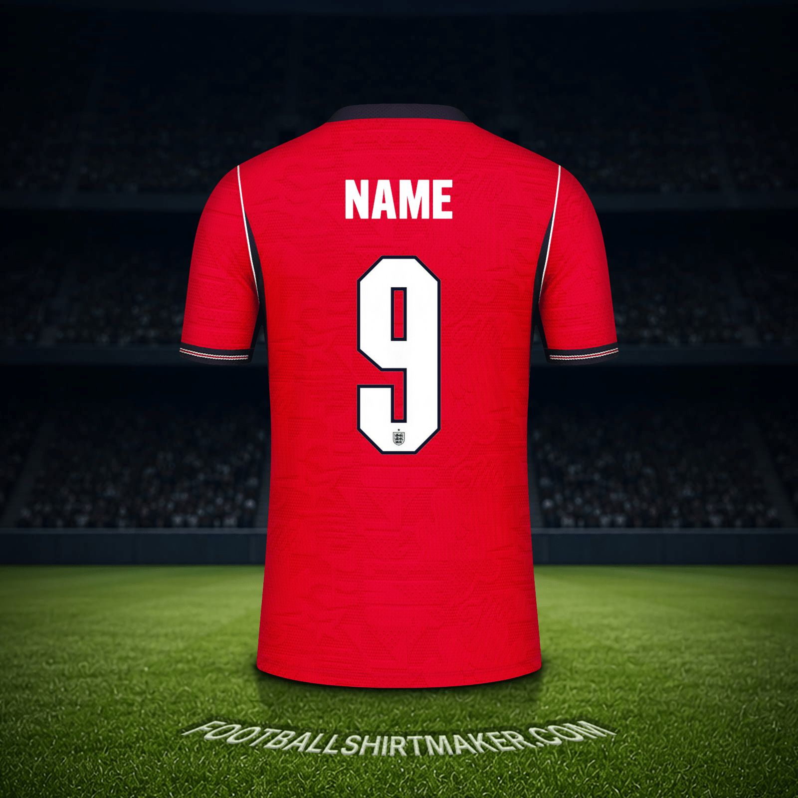Trikot England Weltmeisterschaft 2026 Auswärts -  name - 9