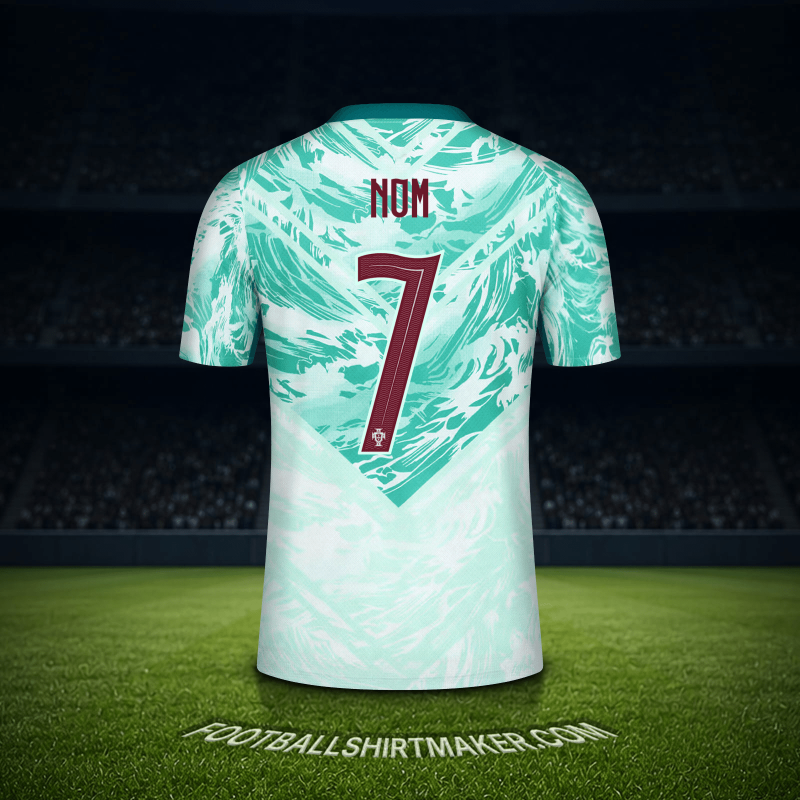 Maillot Portugal Coupe du monde 2026 Extérieur -  nom - 7