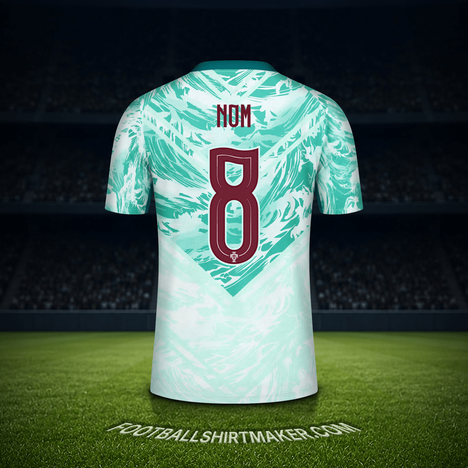 Maillot Portugal Coupe du monde 2026 Extérieur -  nom - 8
