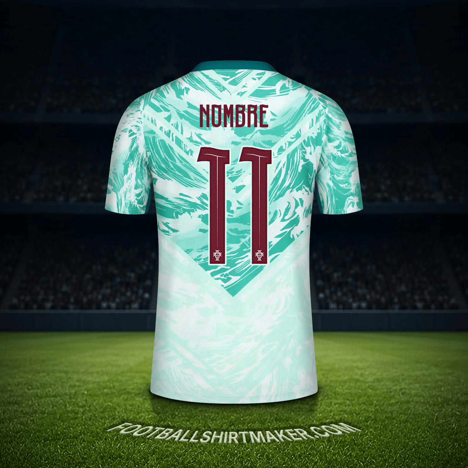 Jersey Portugal Mundial 2026 Visita -  nombre - 11