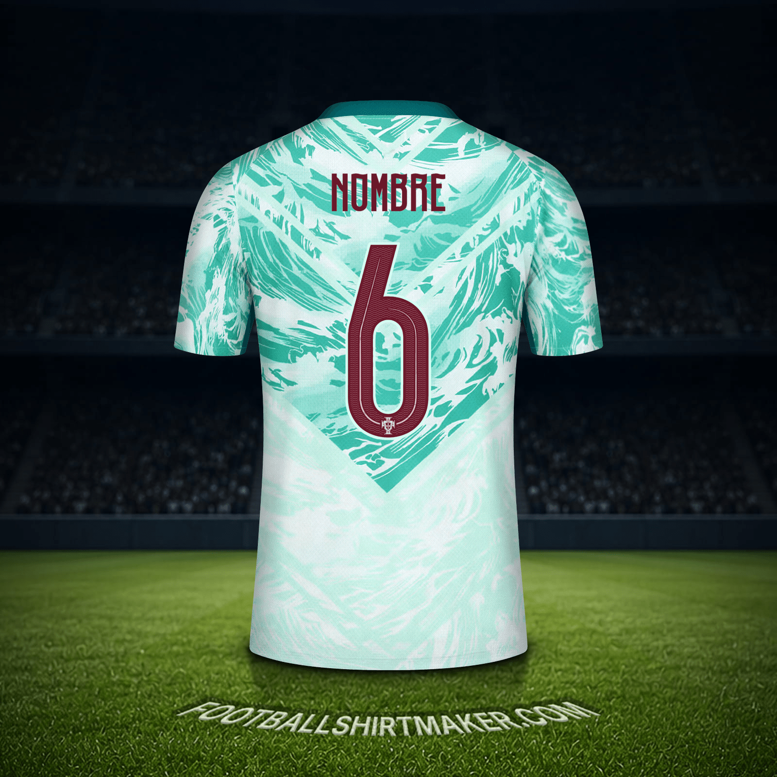 Jersey Portugal Mundial 2026 Visita -  nombre - 6