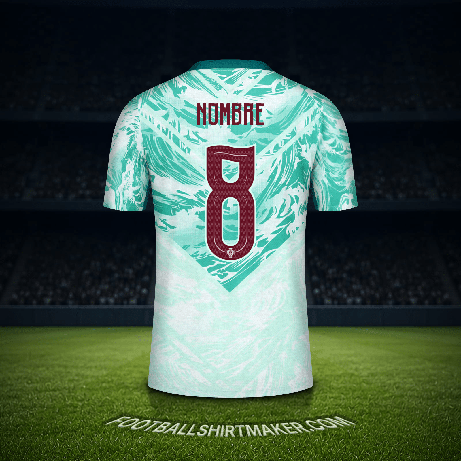 Jersey Portugal Mundial 2026 Visita -  nombre - 8