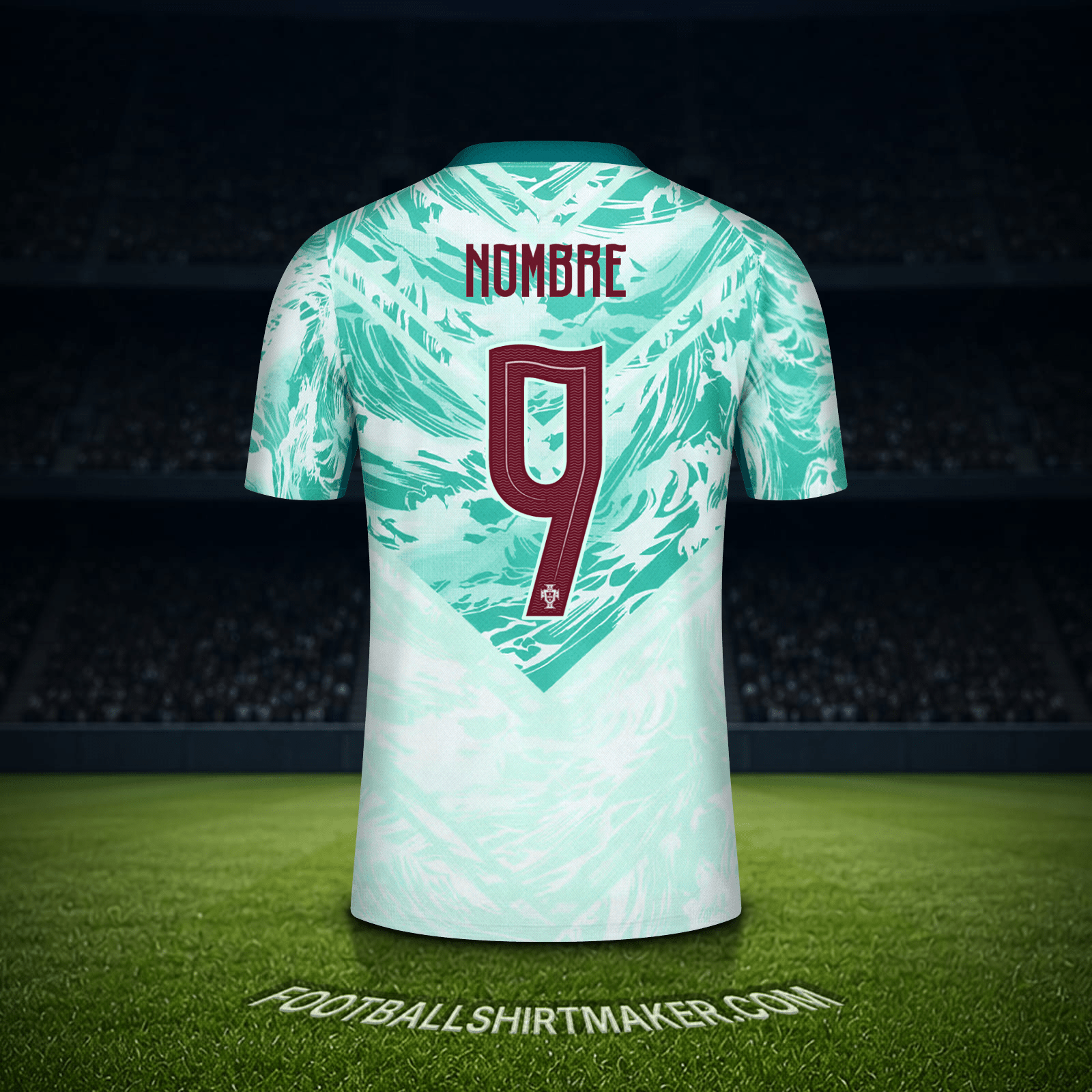 Jersey Portugal Mundial 2026 Visita -  nombre - 9