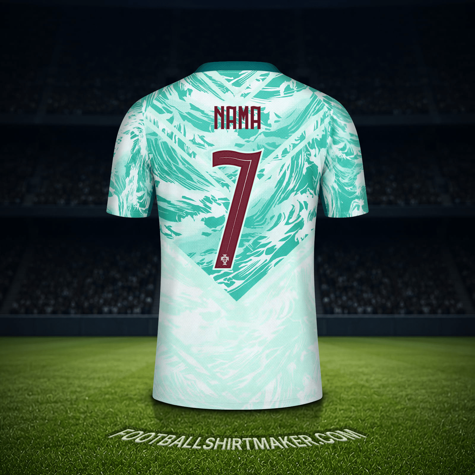 Jersey Portugal Piala Dunia 2026 Alternatif -  nama - 7