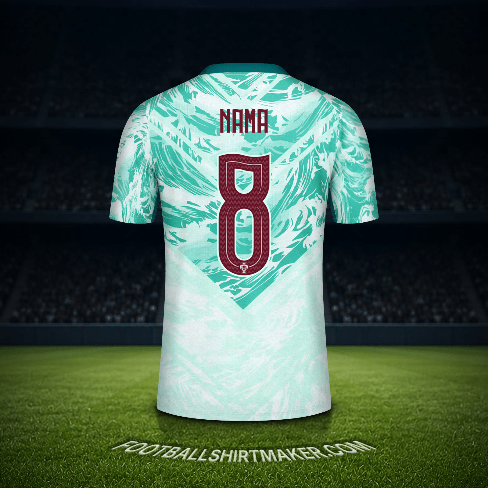 Jersey Portugal Piala Dunia 2026 Alternatif -  nama - 8