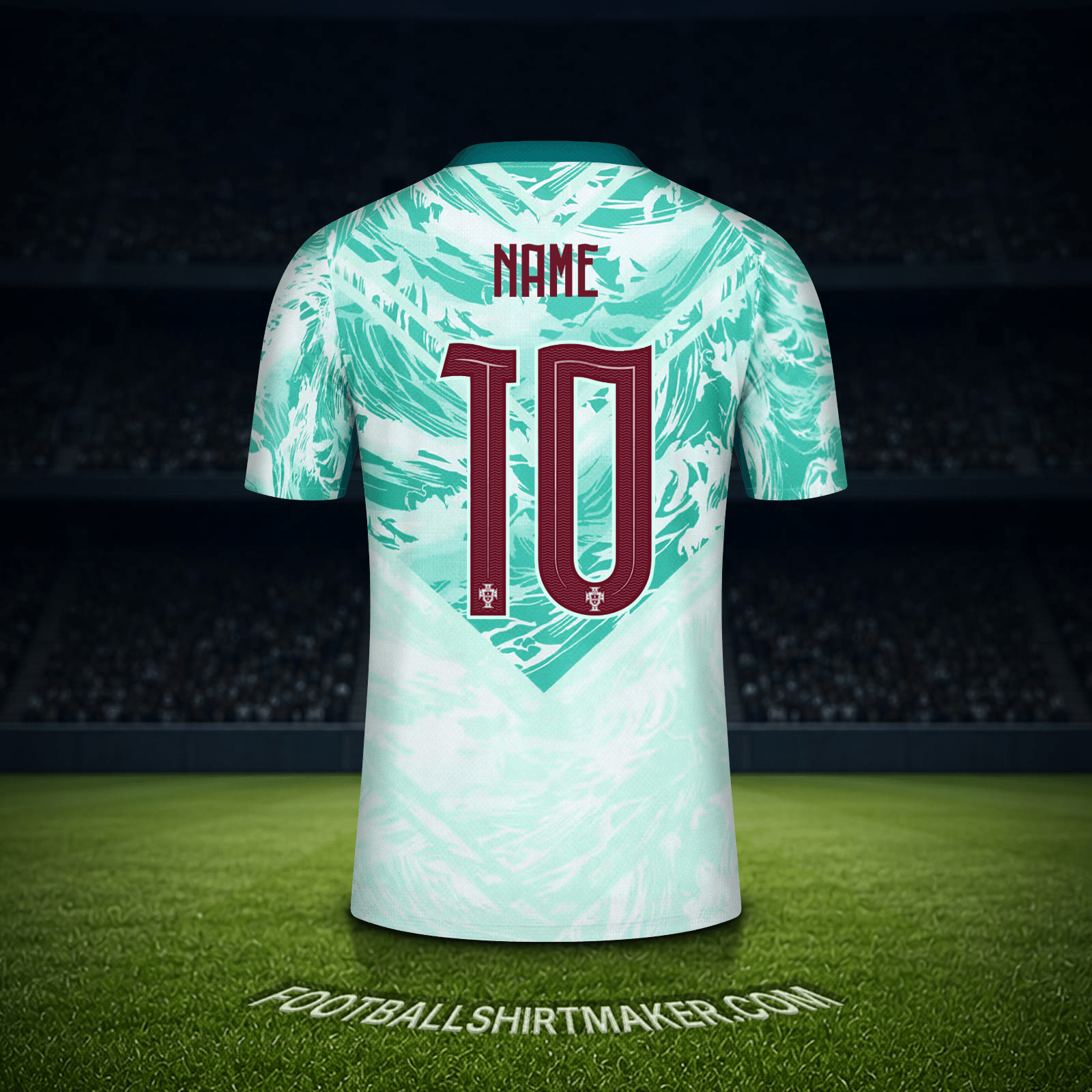 Trikot Portugal Weltmeisterschaft 2026 Auswärts -  name - 10