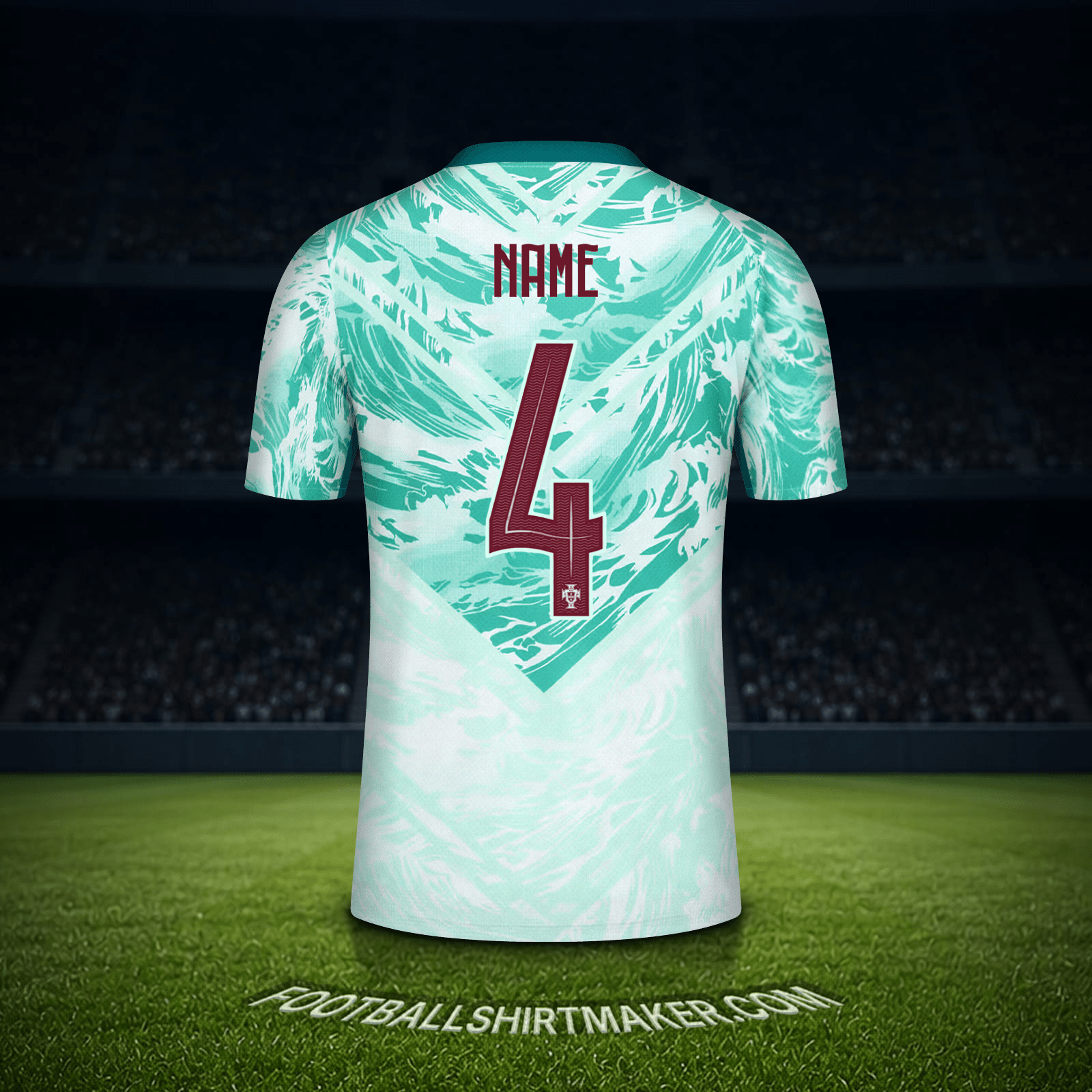 Trikot Portugal Weltmeisterschaft 2026 Auswärts -  name - 4