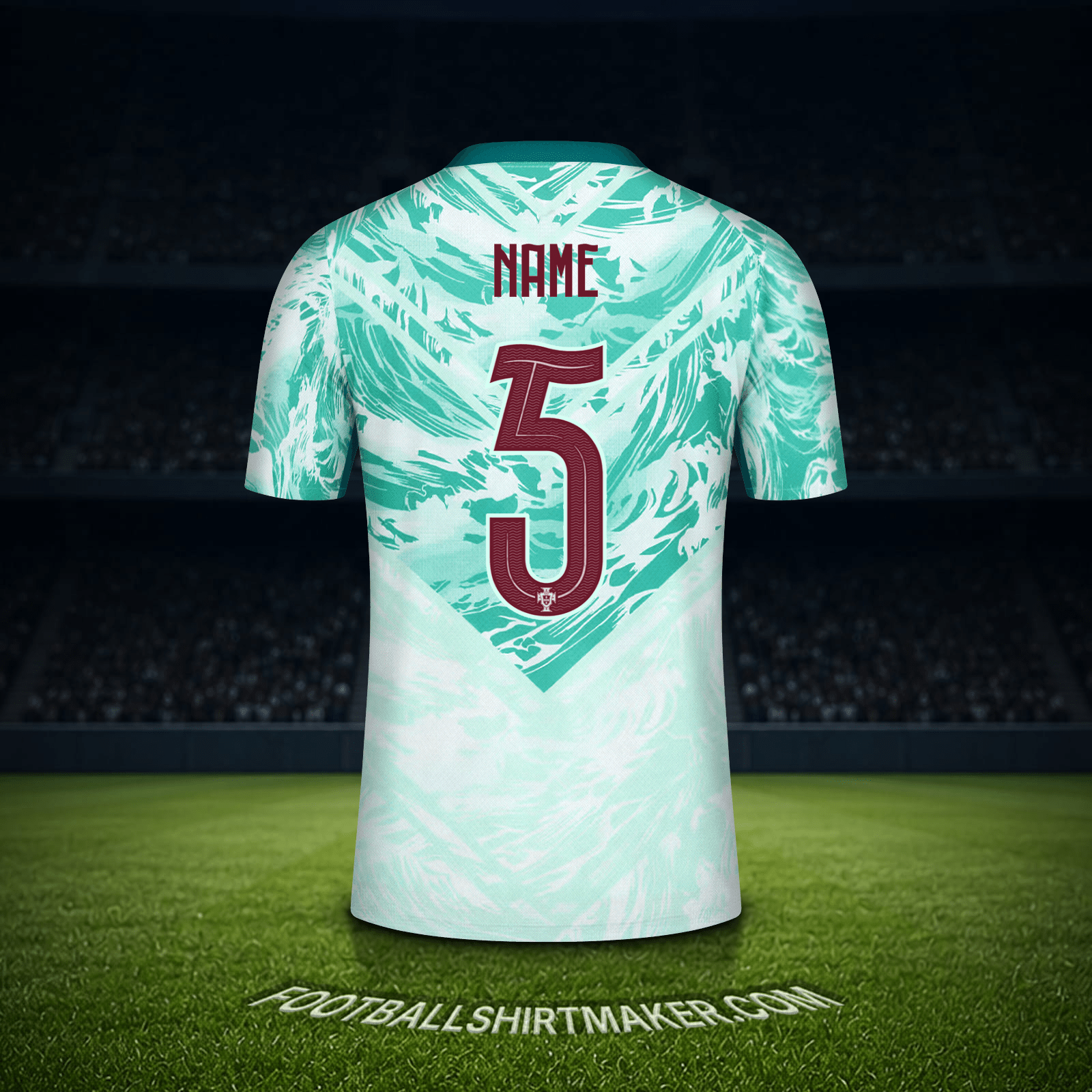 Trikot Portugal Weltmeisterschaft 2026 Auswärts -  name - 5