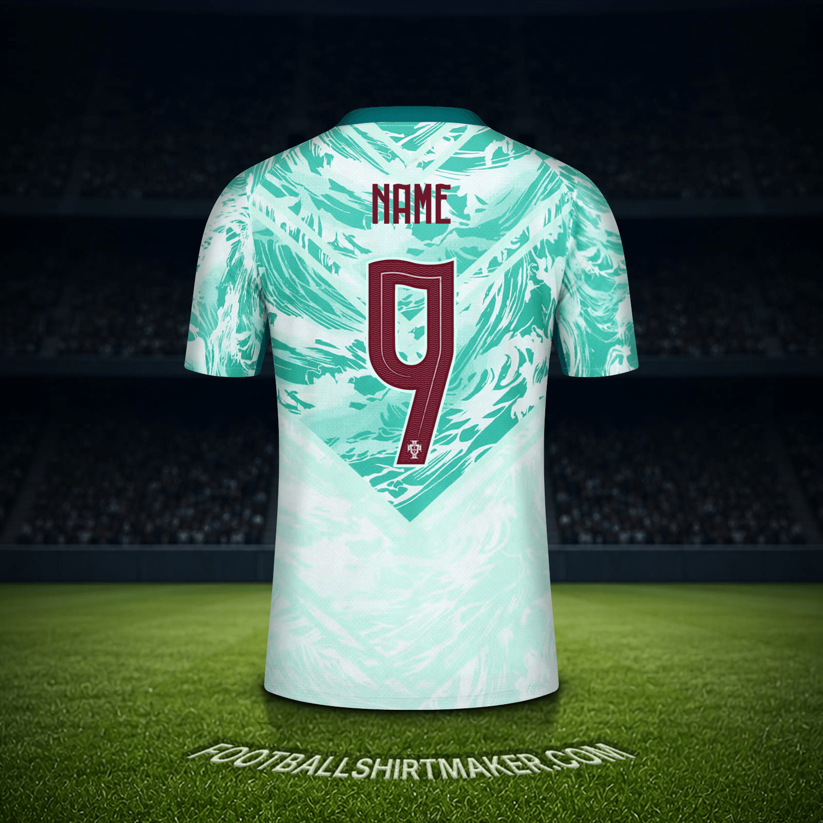Trikot Portugal Weltmeisterschaft 2026 Auswärts -  name - 9