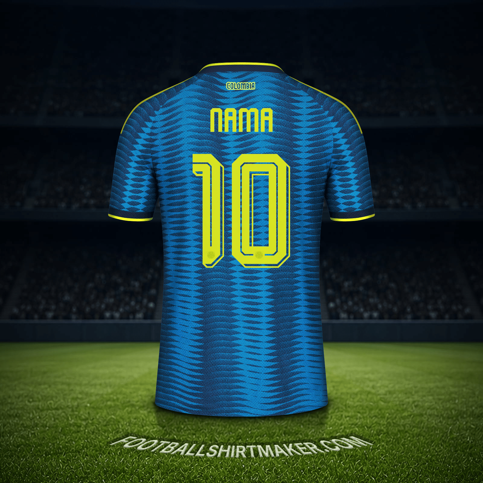 Jersey Kolombia Piala Dunia 2026 Alternatif -  nama - 10