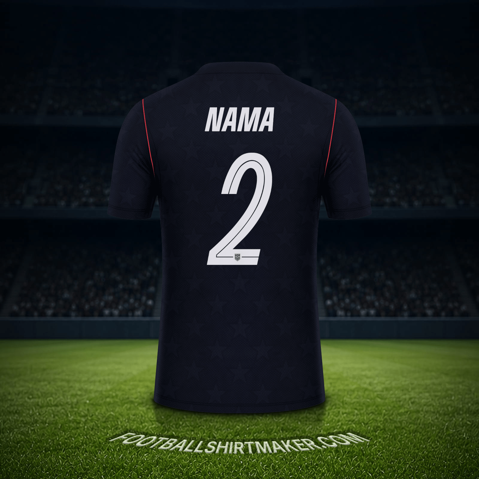 Jersey Amerika Serikat Piala Dunia 2026 Alternatif -  nama - 2