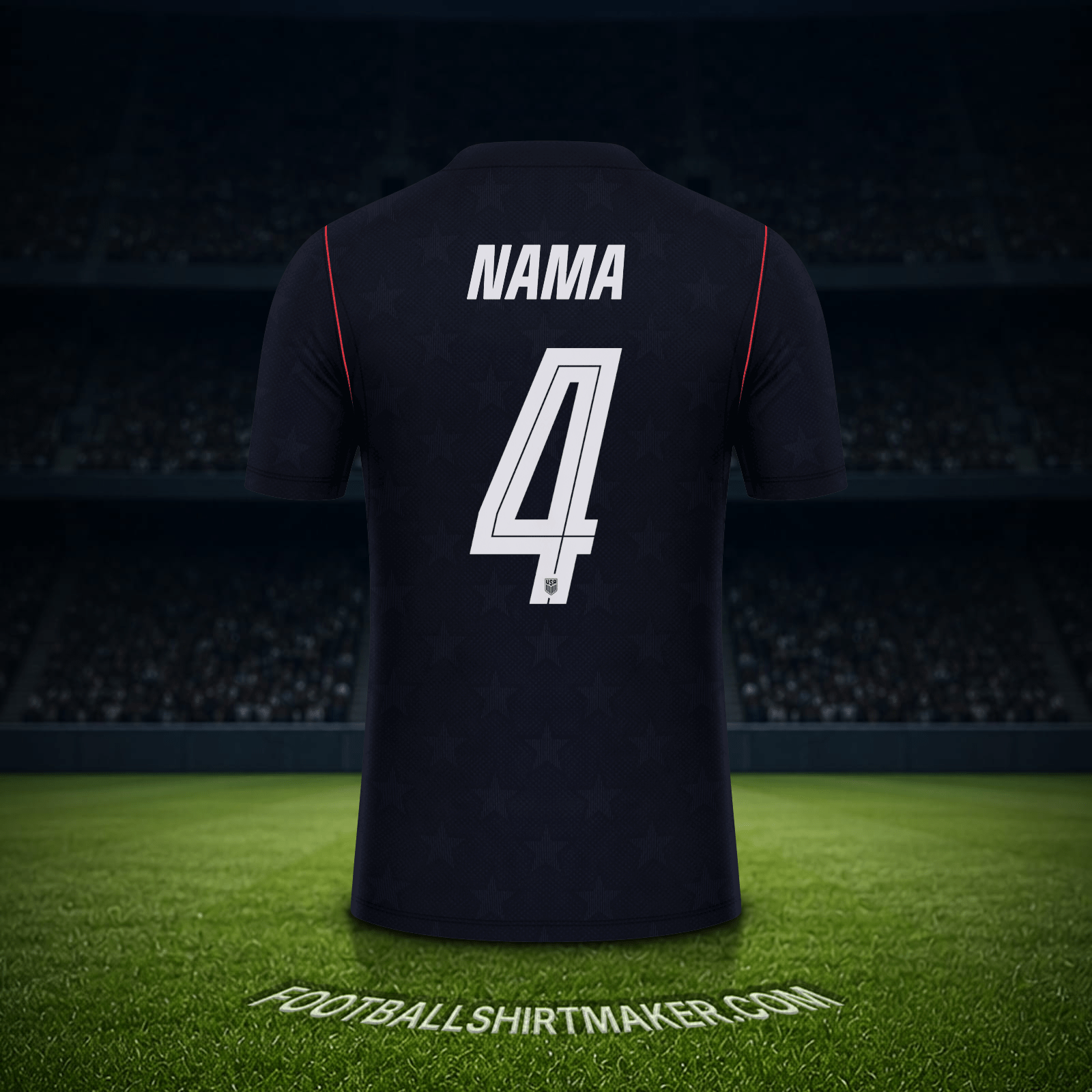Jersey Amerika Serikat Piala Dunia 2026 Alternatif -  nama - 4