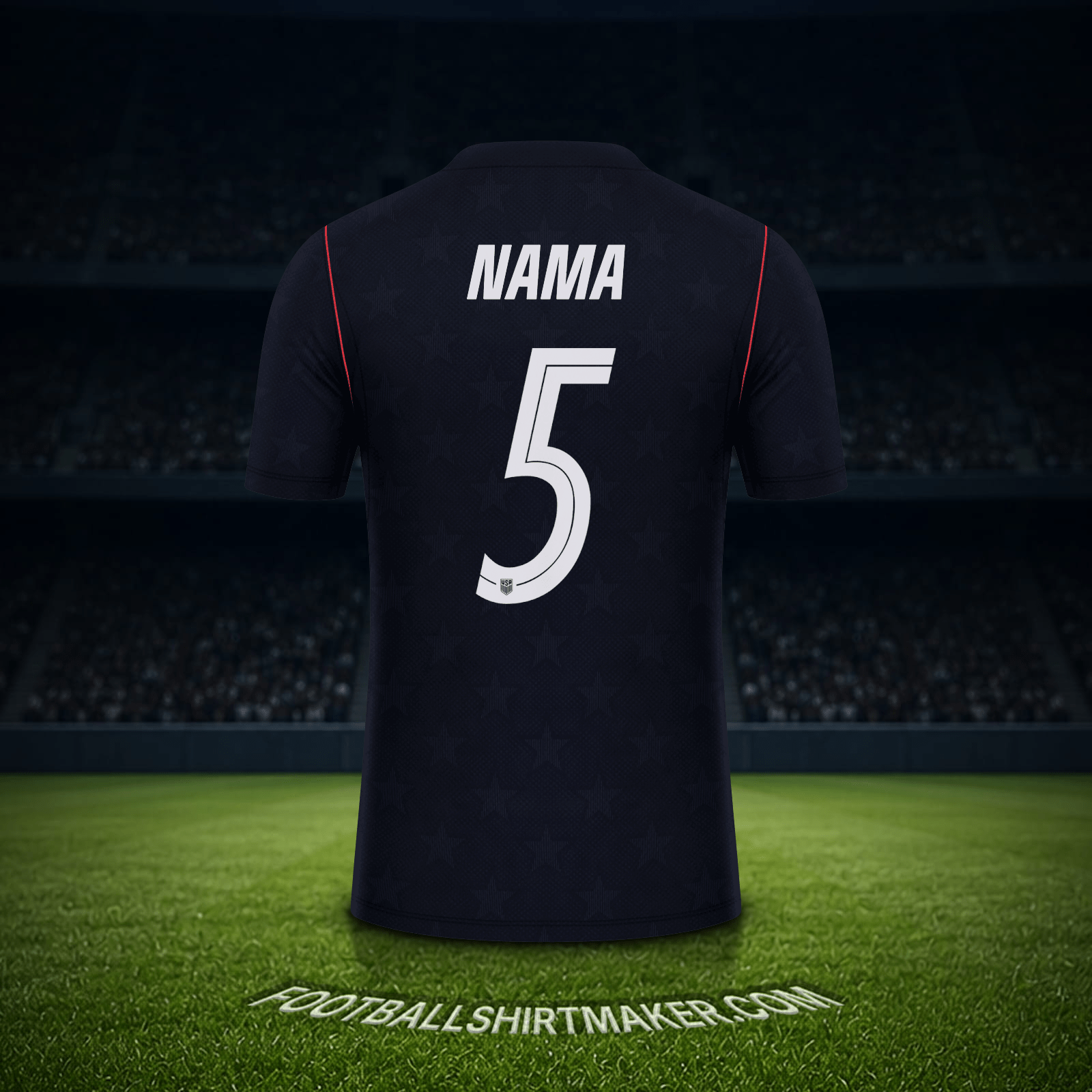 Jersey Amerika Serikat Piala Dunia 2026 Alternatif -  nama - 5
