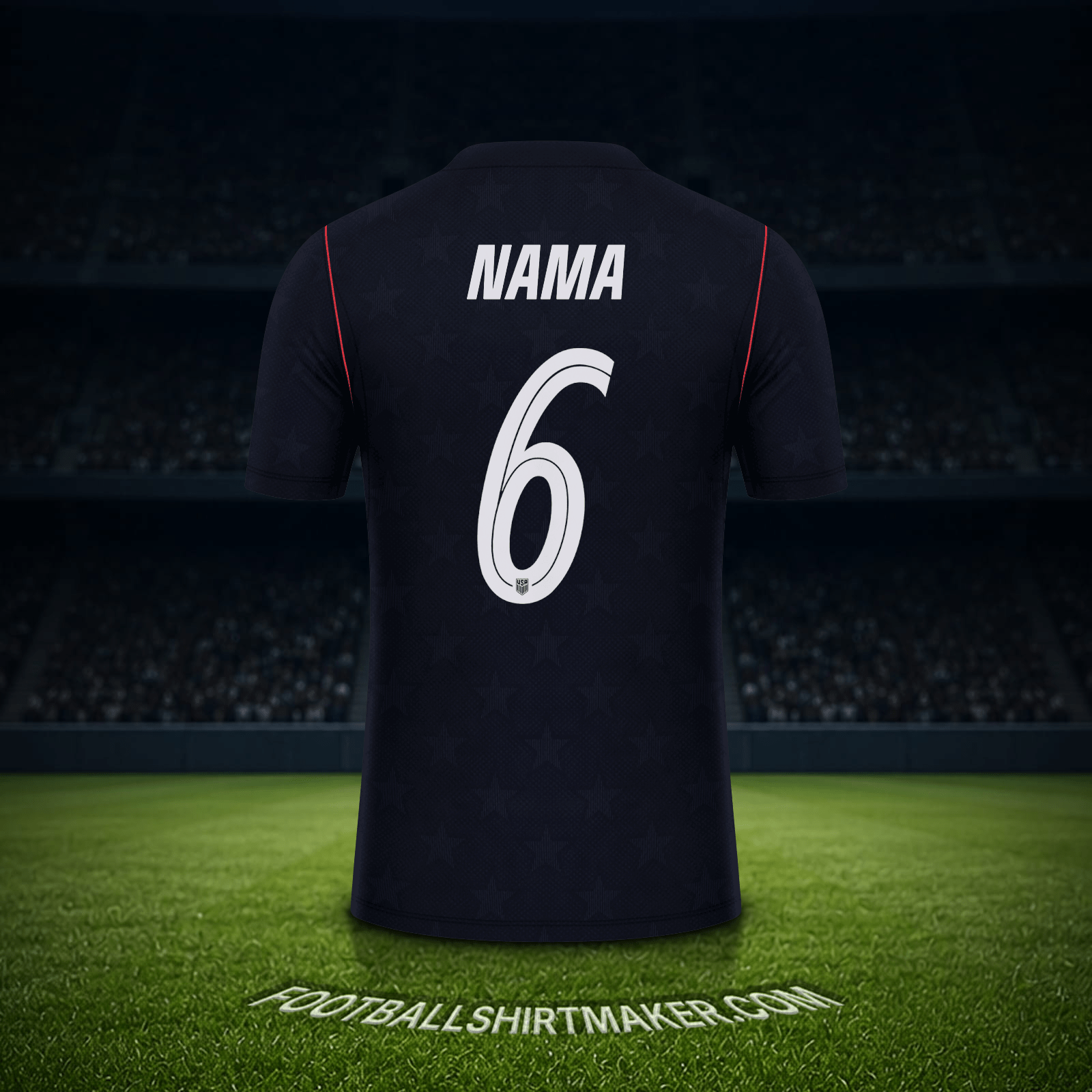 Jersey Amerika Serikat Piala Dunia 2026 Alternatif -  nama - 6