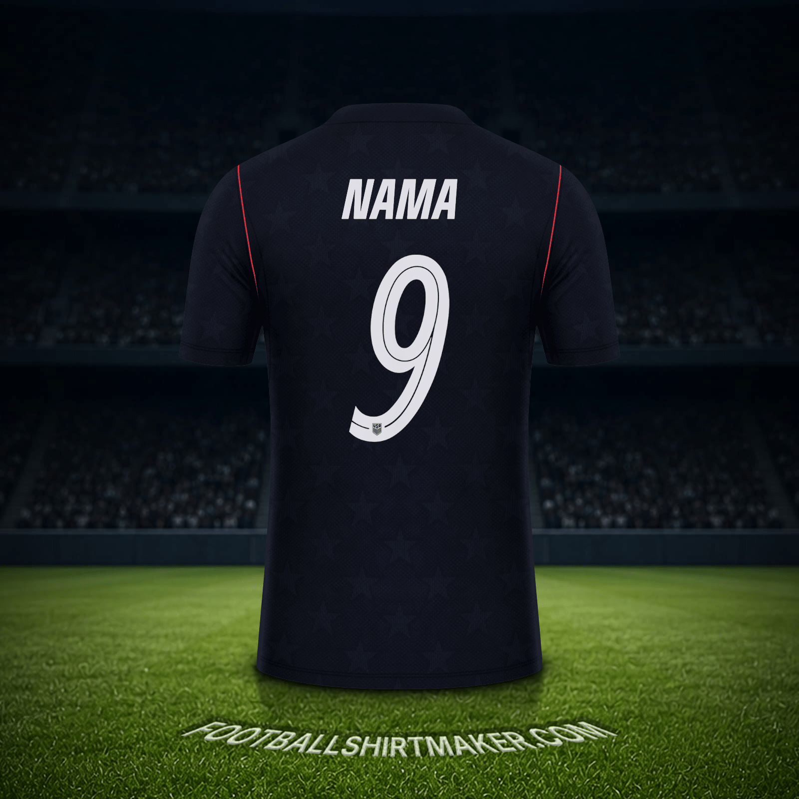Jersey Amerika Serikat Piala Dunia 2026 Alternatif -  nama - 9