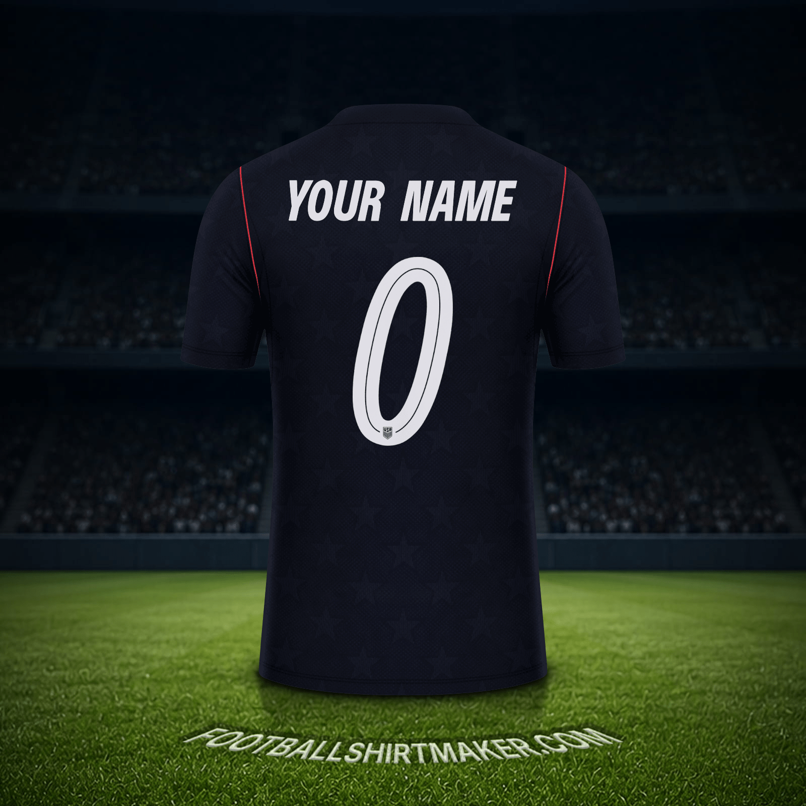 Jersey United States World Cup 2026 Away -  your name - 0