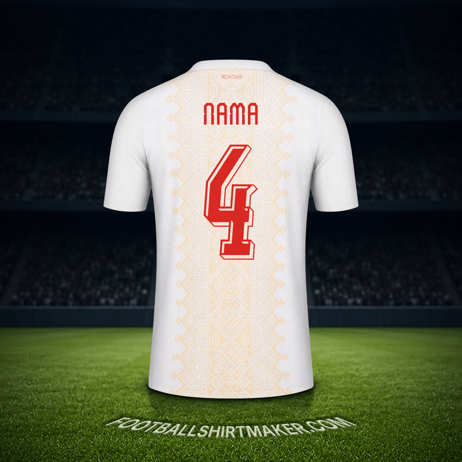 Jersey Maroko Piala Dunia 2026 Alternatif -  nama - 4