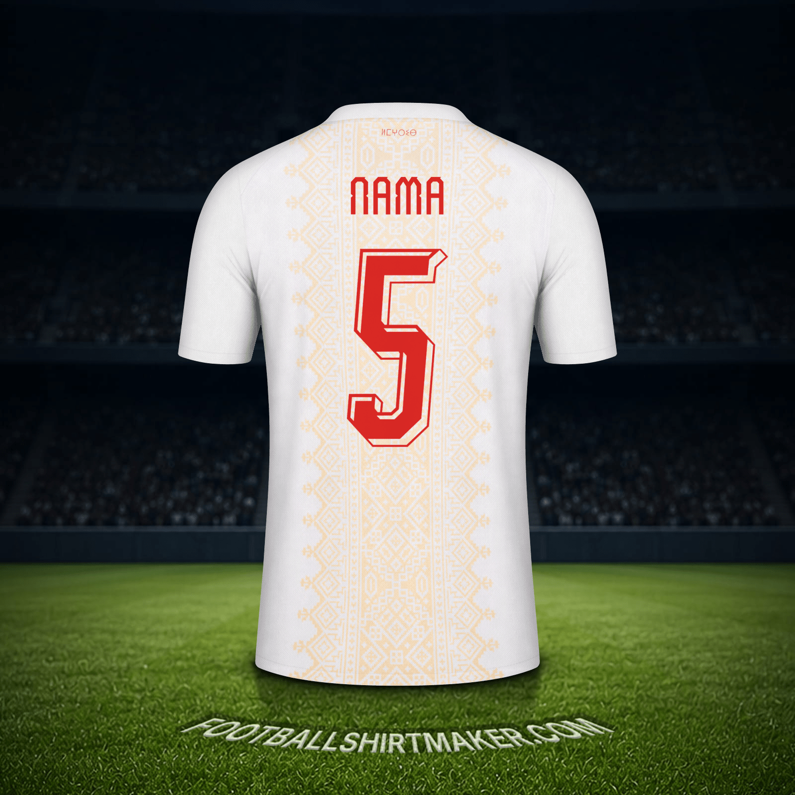 Jersey Maroko Piala Dunia 2026 Alternatif -  nama - 5